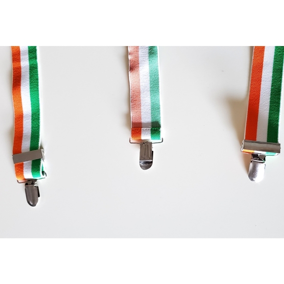 Striped suspenders, color: Flag of Italy - Picture 4 of 6